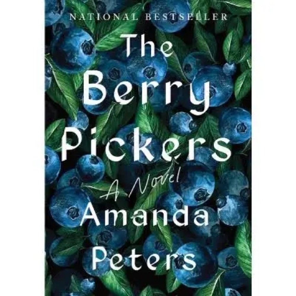 The Berry Pickers Book with Blueberries